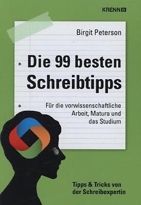 Produktbild Die 99 besten Schreibtipps (Deutsch, Birgit Peterson, 2014)