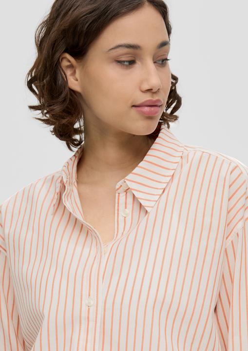 Produktbild S.Oliver Bluse Longbluse mit Streifen (42)