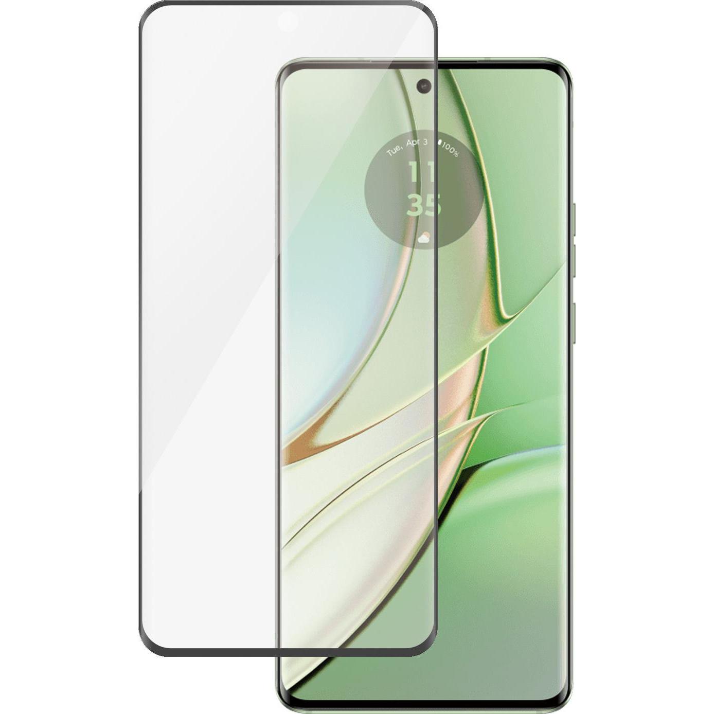 PanzerGlass Ultra-Wide Fit (1 Stück, Motorola Edge 40), Smartphone Schutzfolie, Transparent