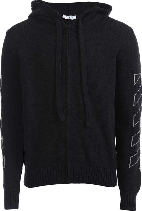 Produktbild Off Diagonal Hoodie mit durchgehendem Reissverschluss (XXS)