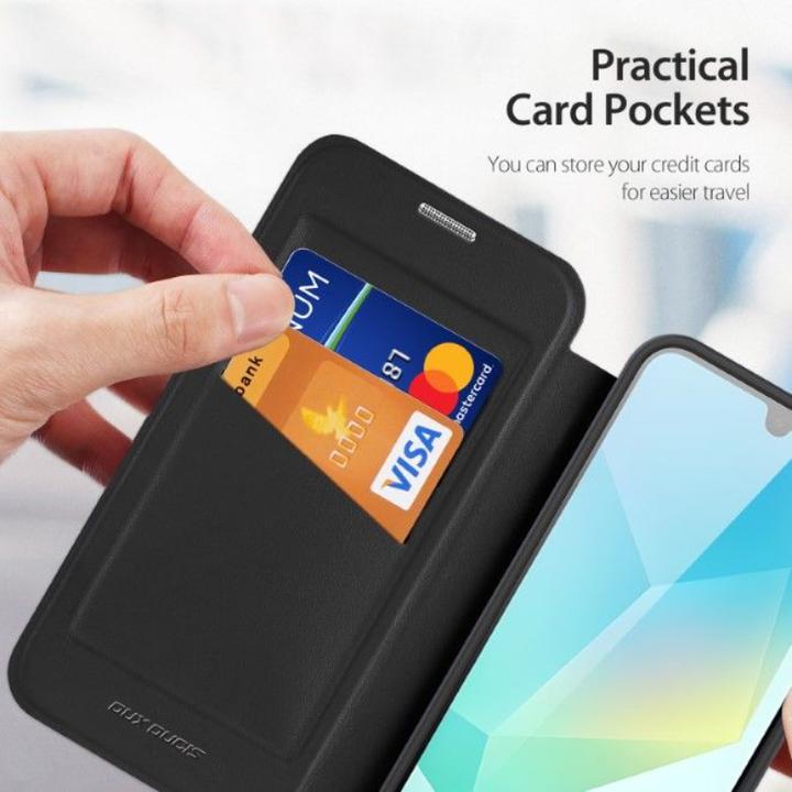 Actual product image Dux Ducis Skin X Pro Magnetic Stand leather case (Samsung Galaxy A16, Samsung Galaxy A16 5G)