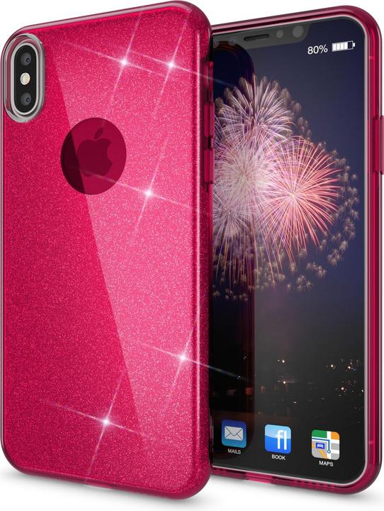 Produktbild Nalia Glitzer Handyhülle (Apple iPhone X)