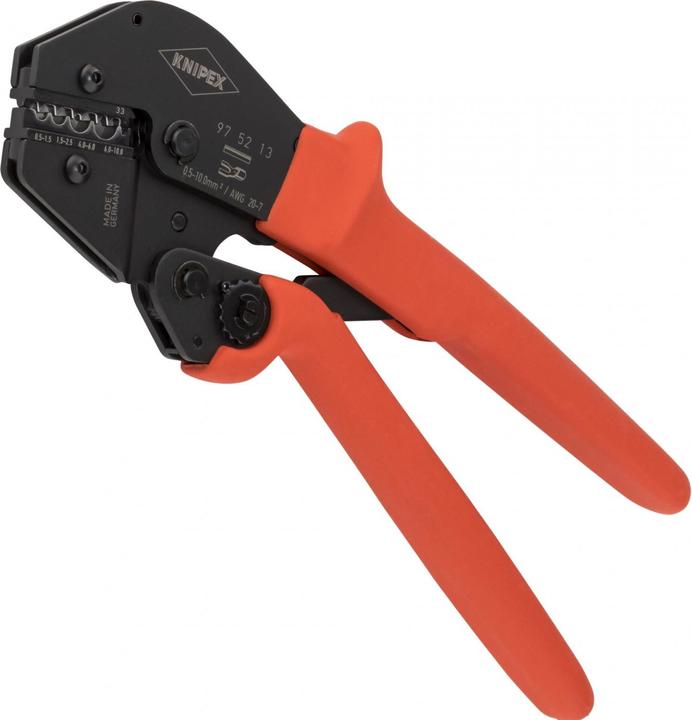 Productafbeelding Knipex Krimptang ook voor bediening met twee handen 97 52 13 (250 mm)