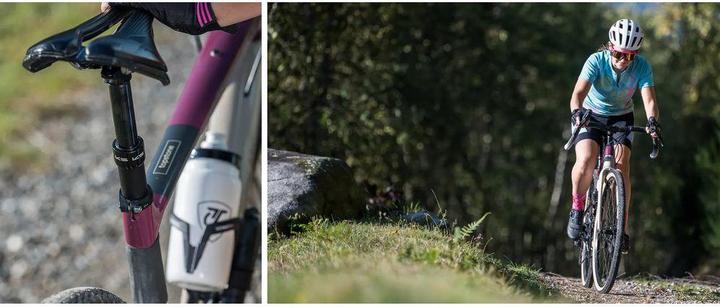 Actual product image Kind Shock Seatpost e20 Integra (Ø27.2mm, 100mm) (27.20 mm)