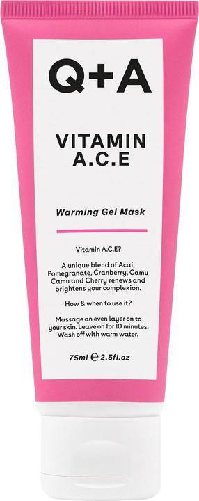 Q+A Vitamin A.C.E Warming Gel Mask