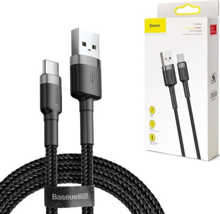 Produktbild Baseus Cafule USB A – USB-C (3 m, USB 2.0, 15 W)