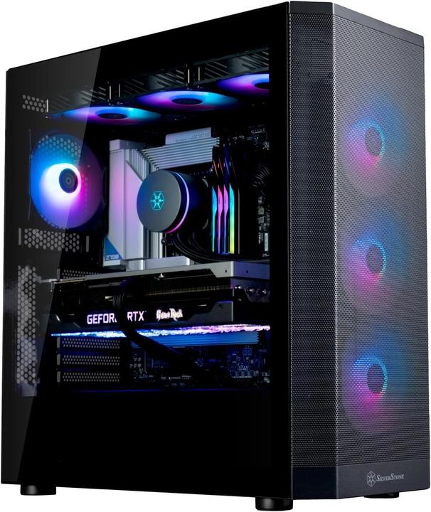 Produktbild Silverstone SST-FA514X-BG - FARA High Airflow ATX Mid-Tower gaming chassis with dual radiator suppor (ATX, mATX, Mini-ITX)