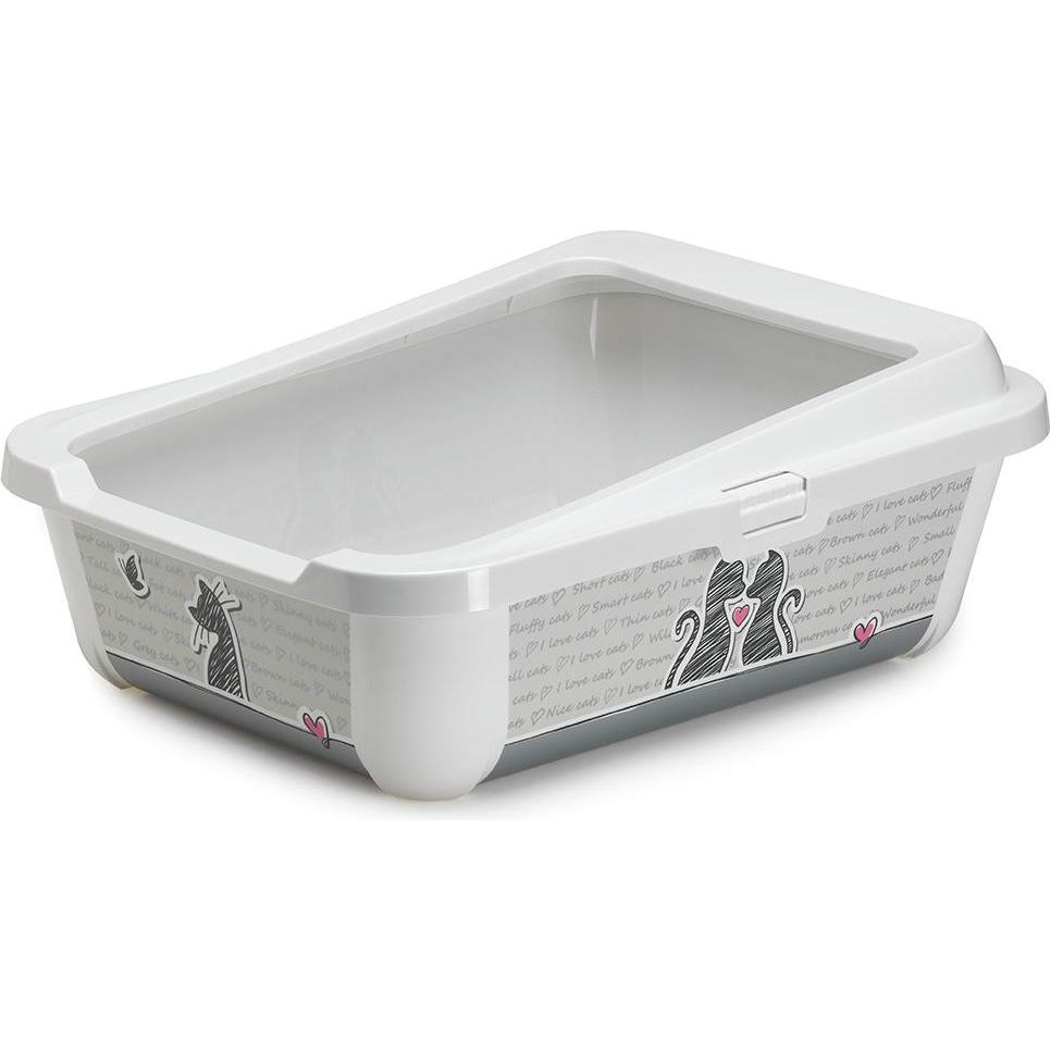 Yarro International Kuweta Trendy Pagaminta katė Baltoji katė (Katzenklo offen), Katzenklo