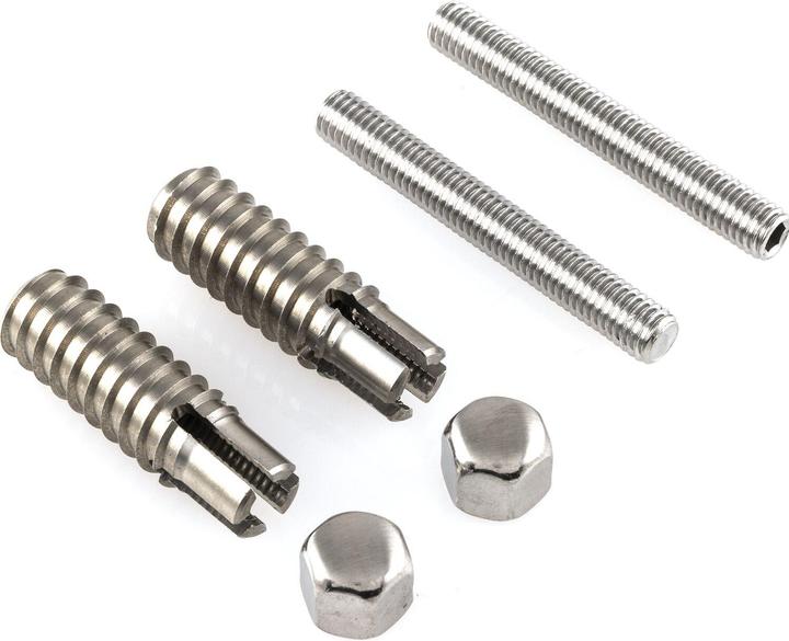 Kws Türgriffstückbefestigung M8 matt Länge 60 mm (Türknopf)