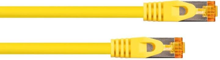 Produktbild Varia Cat7 Patchkabel 3m RJ45 S/FTP TPE gelb | 10 Gbit/s, kupfer (S/FTP, CAT7, 3 m)