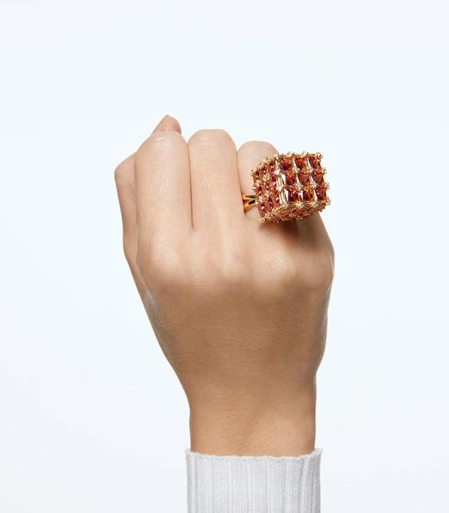 Produktbild Swarovski Curiosa Cocktail Ring Square Orange 55 (55)