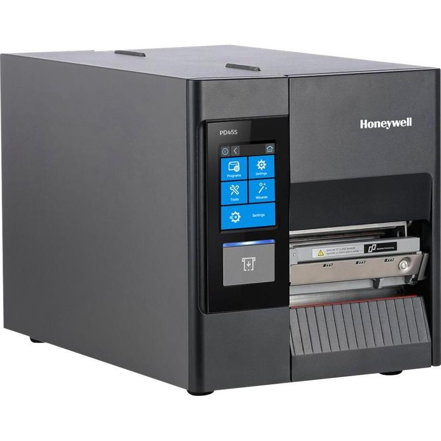 Honeywell PD45S0F, Full touch screen, Direct Thermal and Thermal Transfer printer, Ethernet, 300dpi, no power (300 dpi), Stampante di etichette, Bianc