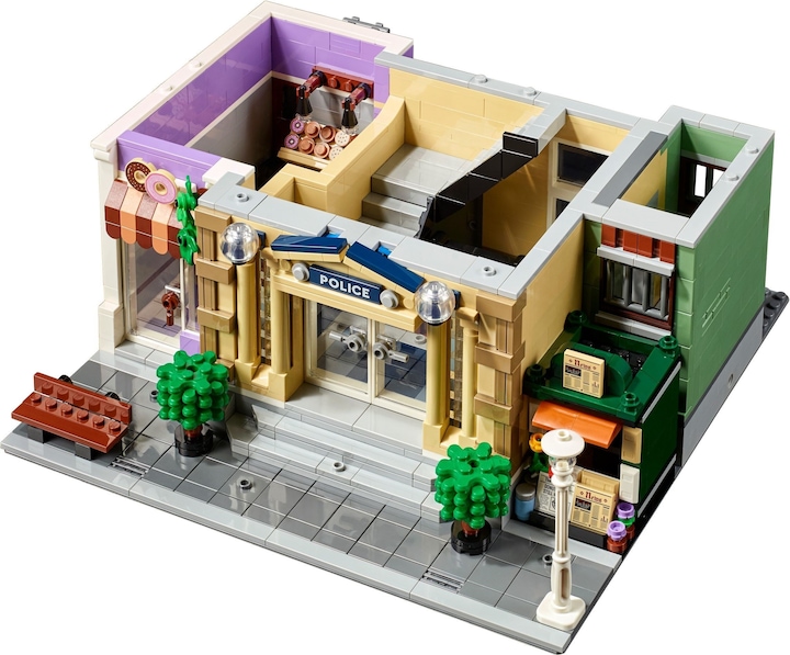 Image du produit LEGO Le Commissariat de police (10278, LEGO Creator Expert, LEGO difficiles à trouver)