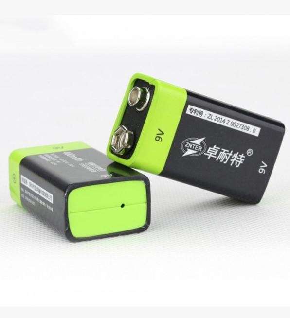 Actual product image Znter E-Block 9V 600mAh (E Block)