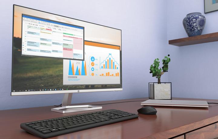 Actual product image HP M27fq (2560 x 1440 pixels, 27")