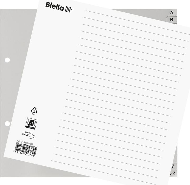 Actual product image Biella Partially covered PP register