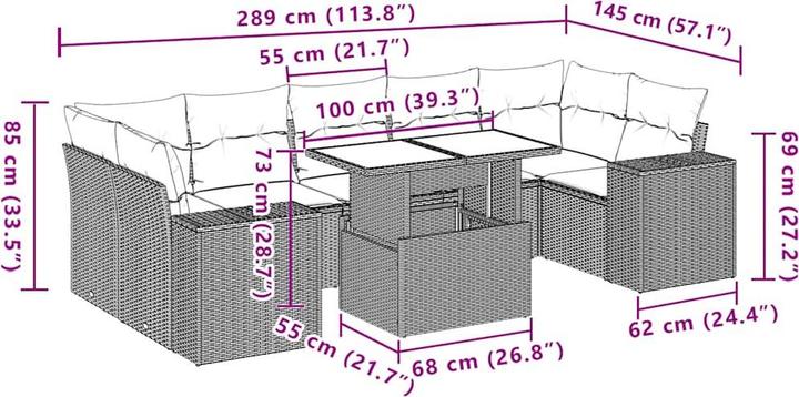 Produktbild vidaXL Zoe