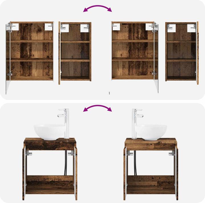 Produktbild vidaXL Badezimmer Set
