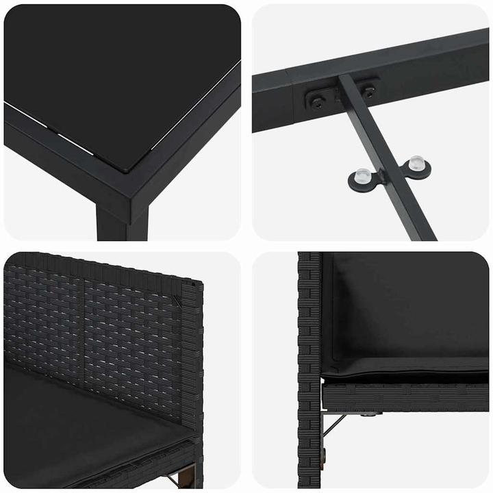 Produktbild vidaXL Garten Essgruppe (80 x 80 x 73 cm)