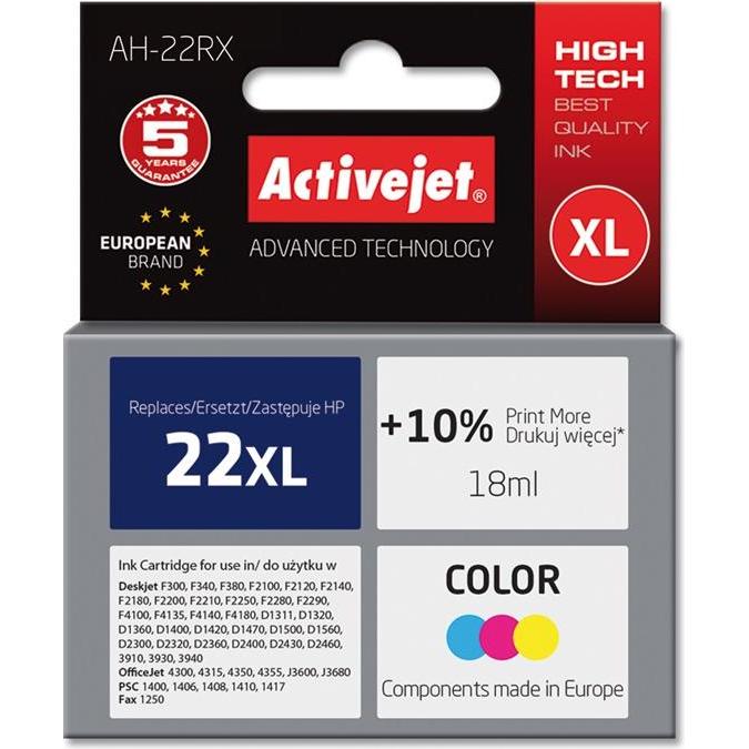 Activejet, Druckerpatrone, AH-352 - 21 ml - mit hoher Kapazität - Farbe (Cyan, Magenta, Gelb) (M, Y, C)