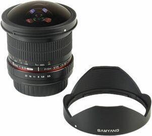 Produktbild Samyang 8mm f/3.5 Asph IF MC Fisheye CSII DH - Sony E (Sony E, APS-C / DX)
