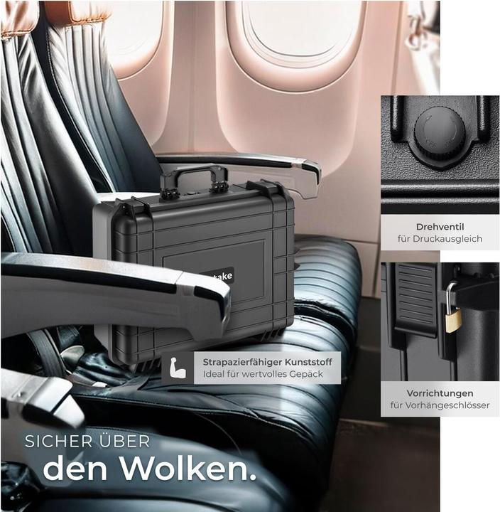 Actual product image tectake Photo case (Photo case, 35 l)