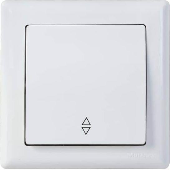 Mutlusan Daria Wechselschalter Schalter Unterputz weiss, Taster + Schalter, Weiss