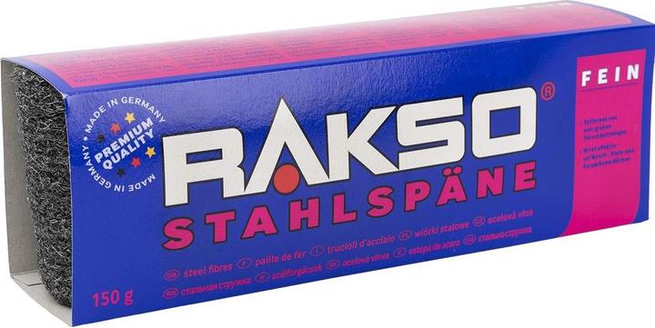 Produktbild Rakso Stahlspäne fein à 150g (1 Stk.)