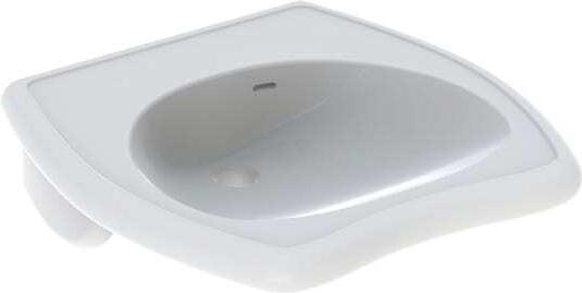 Actual product image Geberit Keramag Vitalis washbasin, 55cm wheelchair accessible, with overflow (550 mm, 550 mm)