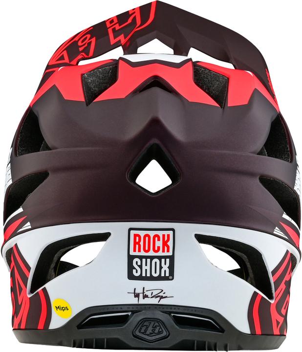 Actual product image Troy Lee Designs Stage MIPS Helmet, SRAM Vector, red, XL/XXL | 60-63cm (60 - 63 cm)