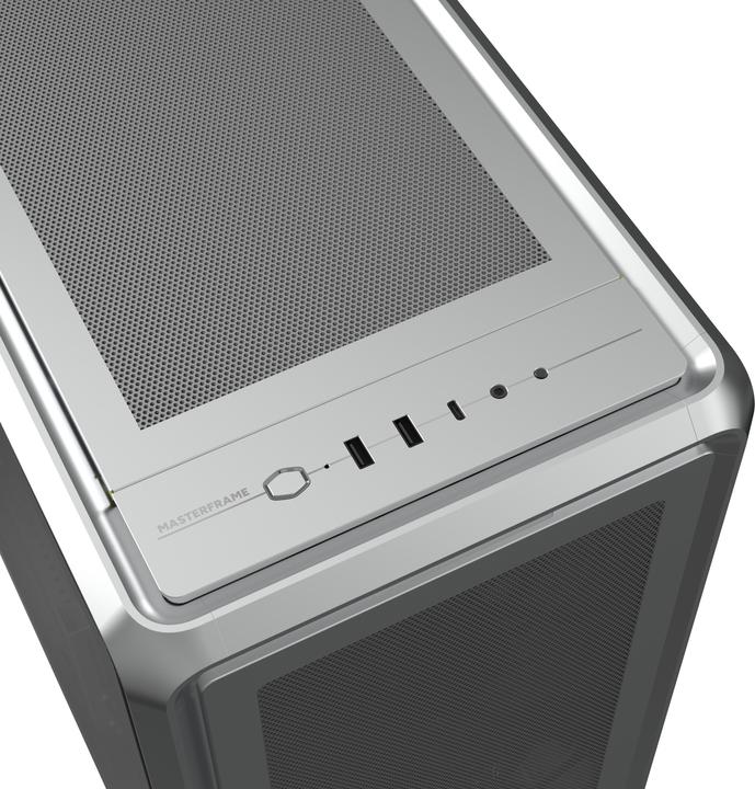 Produktbild Cooler Master CoolerMaster Geh MasterFrame 600 Mesh Silber ARGB (ATX, ITX, mATX, Mini-DTX, Mini-ITX, SSI CEB)