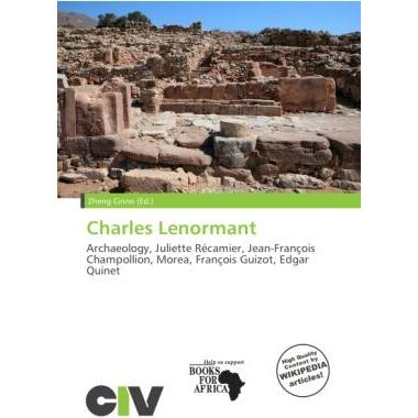Charles Lenormant, Fachbücher