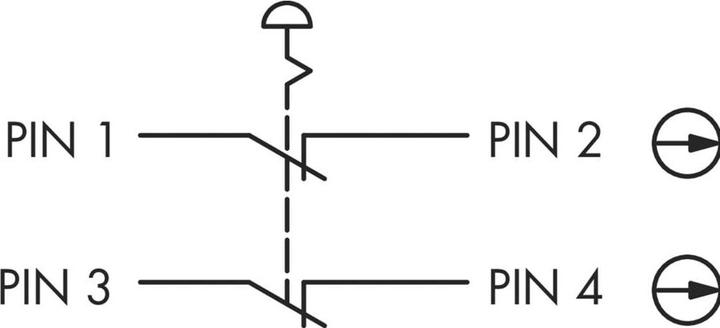 Productafbeelding Schlegel FRVKOO C001 Noodstop paddestoeldrukknop 2 verbreekcontacten IP65, IP67 1 st.