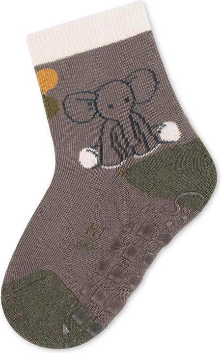 Produktbild Sterntaler Antirutsch-Socken Eddy 2er Set Grau Gr. 19/20 (2er Pack, 19 - 20)
