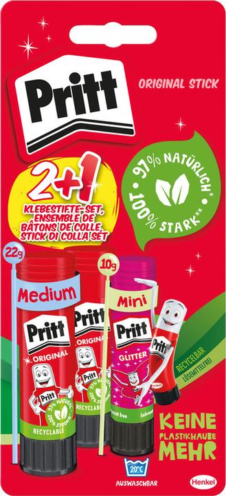 Pritt Bâton de colle Stick 2 + 1