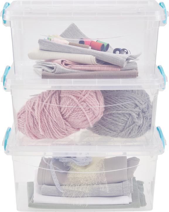 Actual product image HomeZone Storage box (24.50 cm, 8.50 l, 3x)