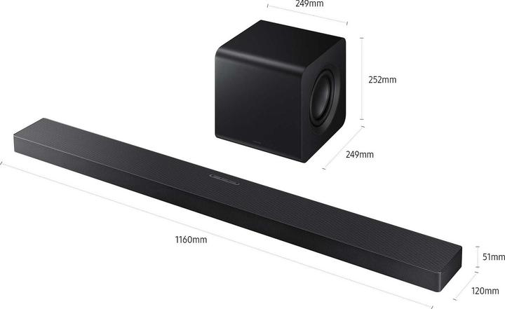 Actual product image Samsung HW-QS700F/ZF (345 W, 3.1.2 Channel)