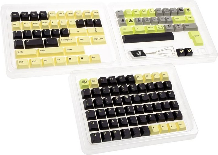 Actual product image Ducky Mico PBT Dye Sublimation Set - 133 Keycaps