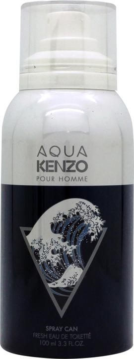 Actual product image Kenzo Aqua Pour Homme Eau de Toilette 100ml Spray by (Eau de toilette, 100 ml)