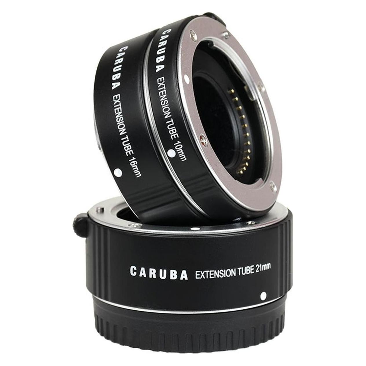 Caruba Verlengstukset Nikon 1 Serie Aluminium (Macro Tussenring, Nikon 1), Lensomvormers, Zilver