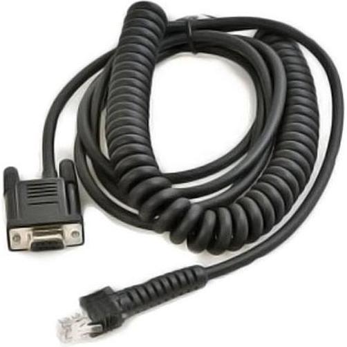 Datalogic CAB-456 RS232 9P MALE COILED, Barcode-Scanner Zubehör
