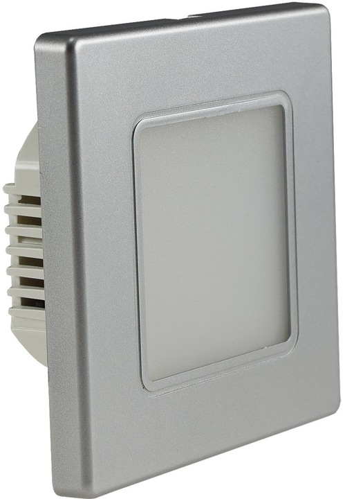 Produktbild Chilitec LED-Einbauleuchte EBL 86, 2,5 W, 3000 K, warmweiss, Rahmen silber