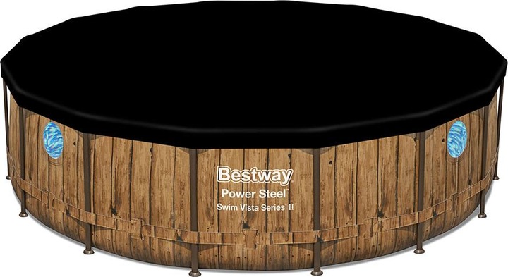 Produktbild Bestway Power Steel Frame Swim Vista (Ø 488 x 122 cm)