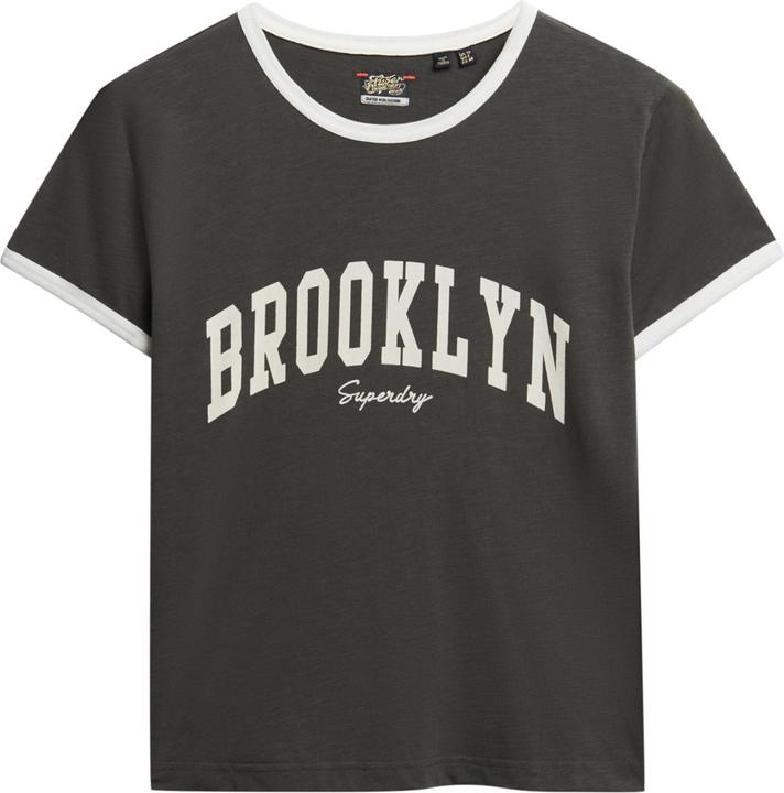 Produktbild Superdry Tailliertes Athletic Essential Ringer-T-Shirt (10XL)