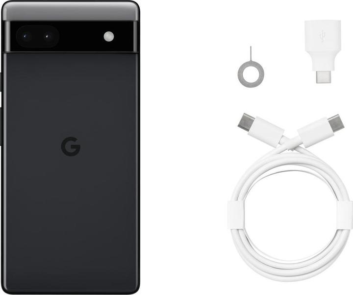 Image du produit Google Pixel 6a (128 Go, Charcoal, 6.10", SIM + eSIM, 12.20 Mpx, 5G)