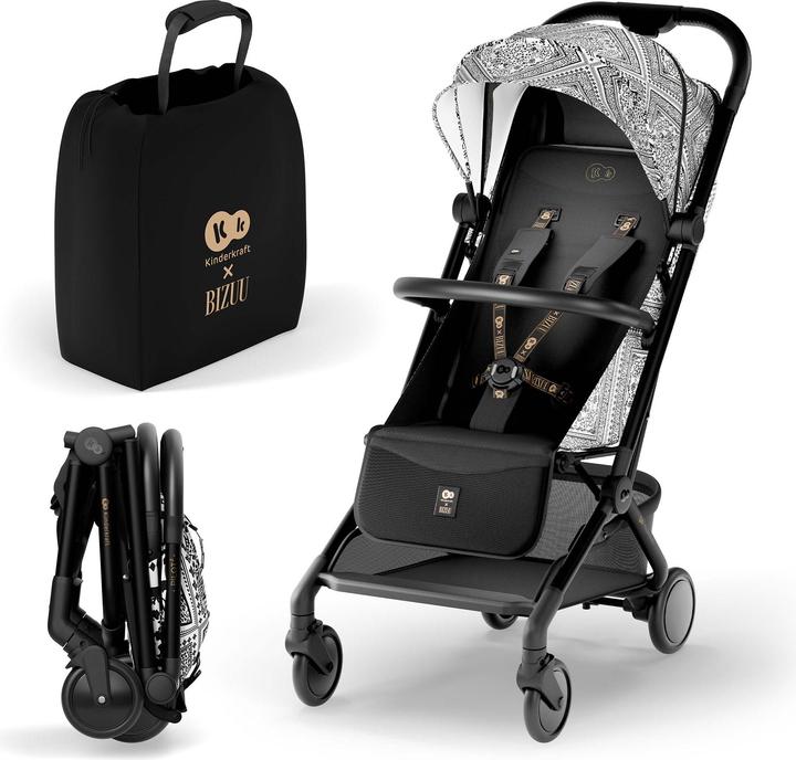 Produktbild KinderKraft PILOT2 BIZUU black pushchair