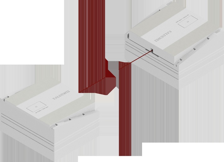 Actual product image Kaldewei Franz centre support system MAS 5315 (30 cm, 30 cm)