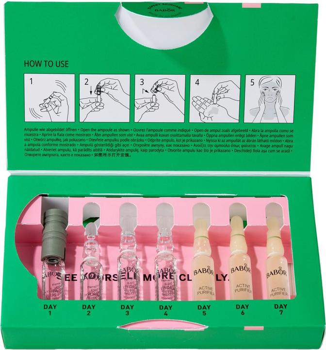 Actual product image Babor Promo Ampoules CLEAR 2023 (14 ml, 24h cream)