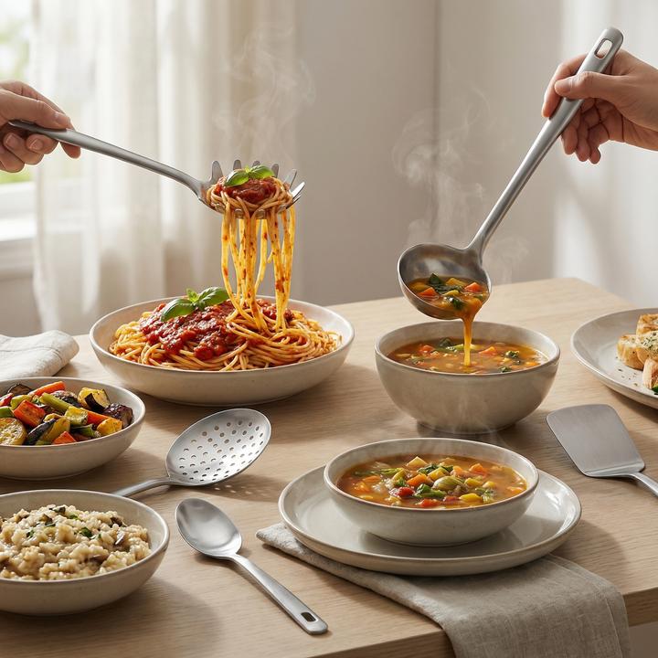 Produktbild Arendo Kochbesteck Set 6-teilig