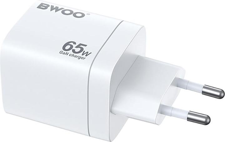 Produktbild Bwoo Schneller 65W GaN TRAVEL CHARGER CDA147 2 xUSB-C, 1 x USB-A (65 W, 3 Ports)
